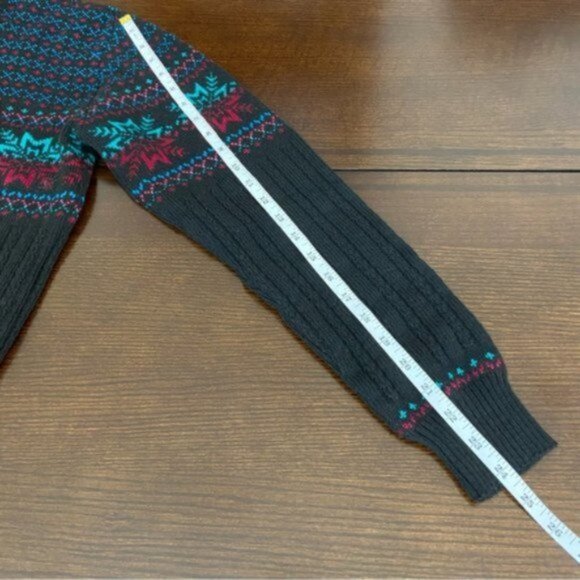 Vintage Rob Winter Men’s Acrylic Knit Snowflake Sweater. Size XL. - Picture 14 of 15